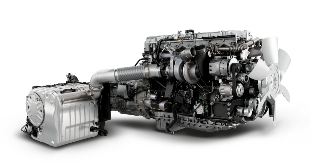 Beauty shot de moteur S13 de Navistar.